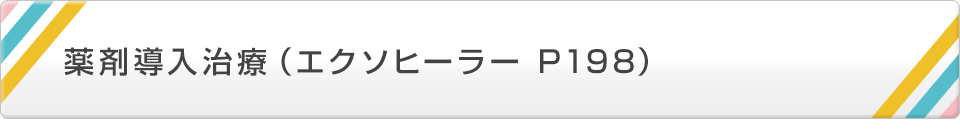 薬剤導入治療（エクソヒーラー P198）