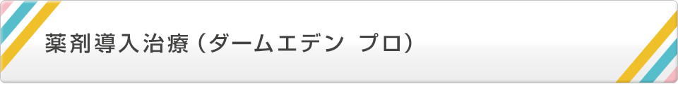 薬剤導入治療(ダームエデン プロ)